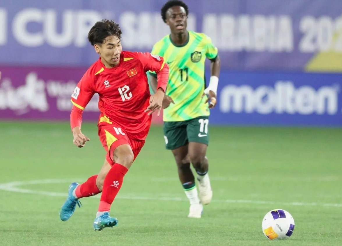 Vietnam lose 1-2 to Australia in CFA Youth Friendly Tournament for U16s